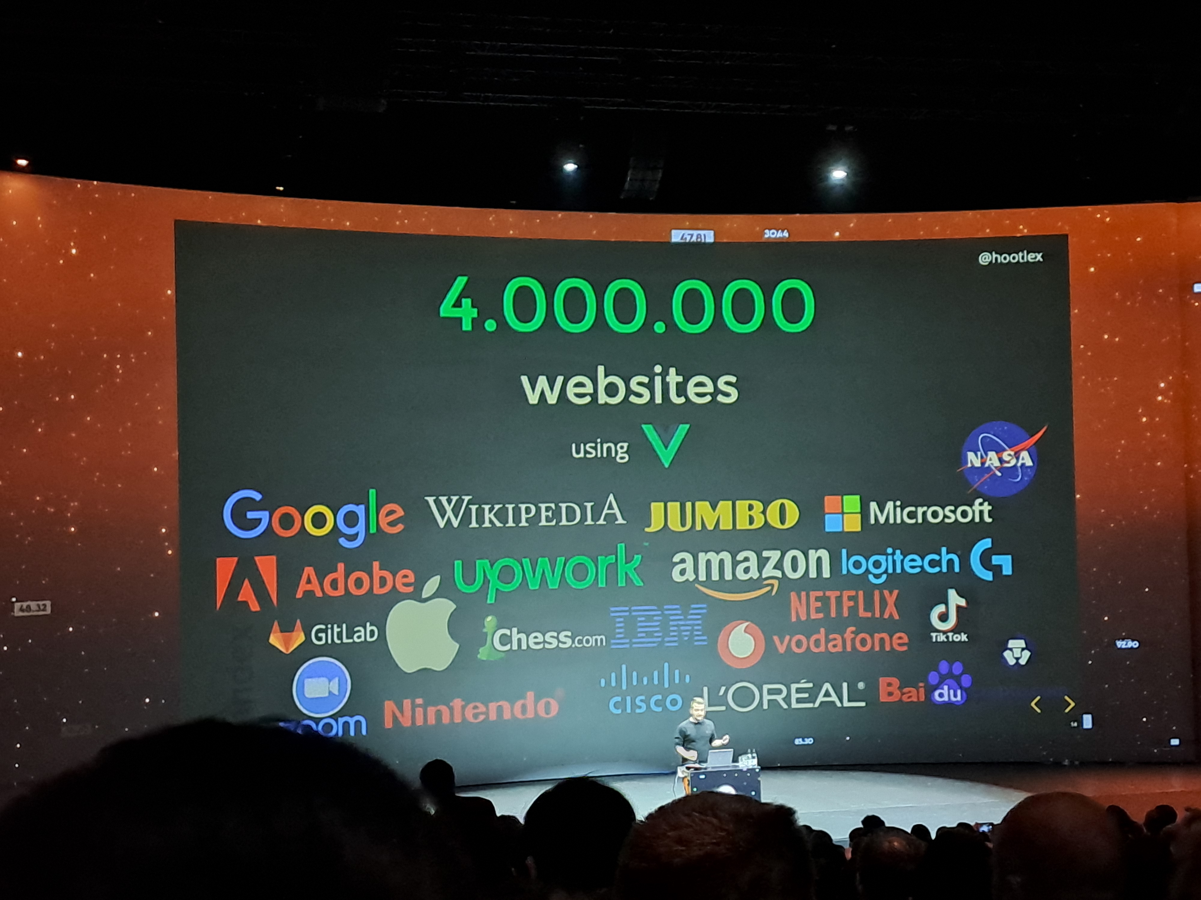 4 millions de sites faits avec Vue