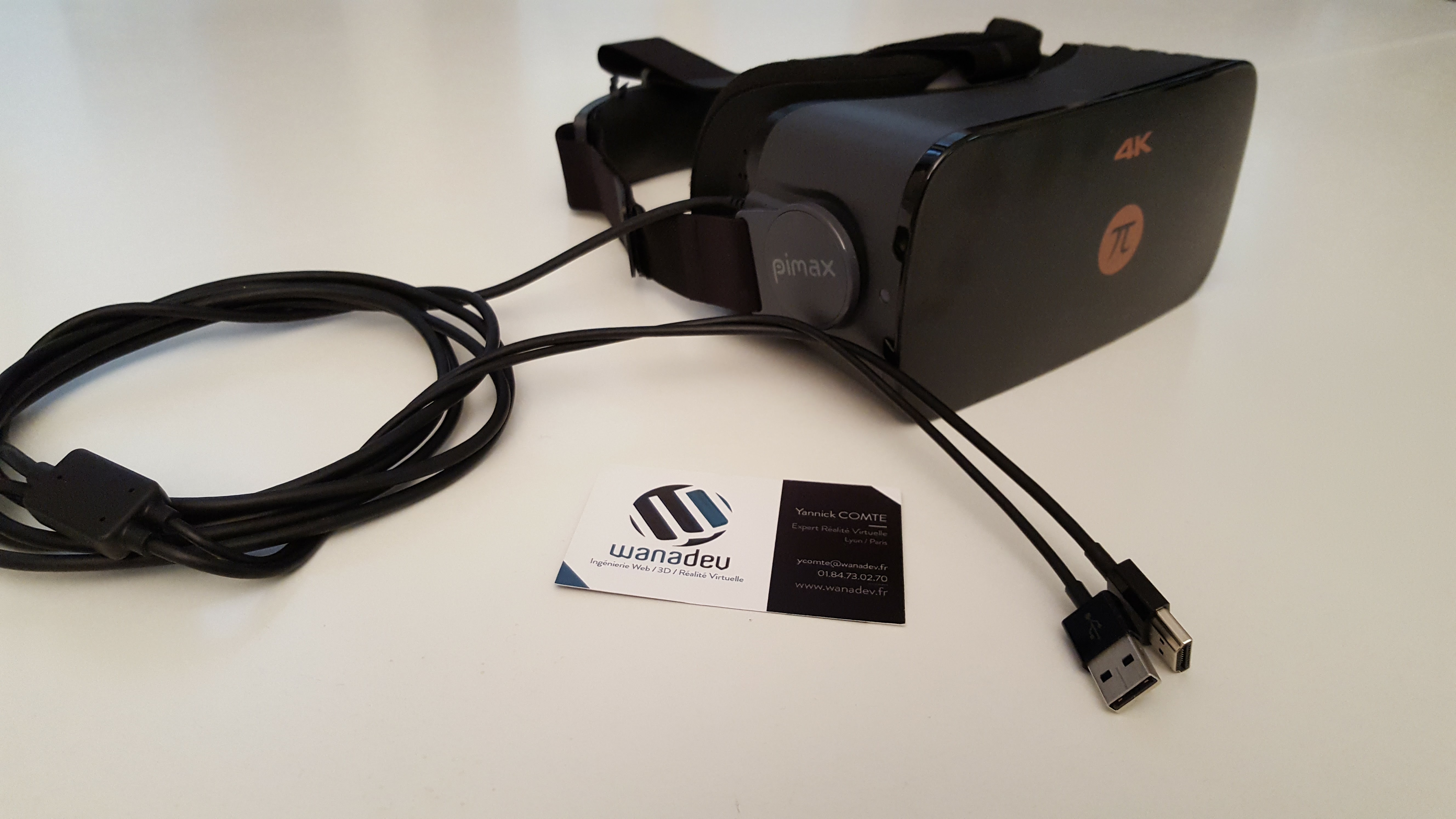 Profil du casque de réalité virtuelle Pimax 4K